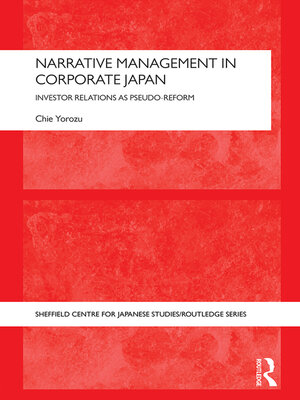 cover image of Narrative Management in Corporate Japan